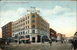 Fourth and Pike Streets Postcard