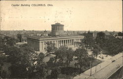 Capitol Building Columbus, OH Postcard Postcard