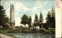 Compton Heights Water Tower Postcard