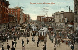 Portage Avenue Postcard