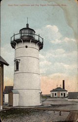 Race Point Lighthouse and Fog Signal Postcard