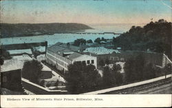 Birdseye View of Minnesota State Prison Postcard