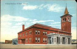 Union Station El Paso, TX Postcard Postcard