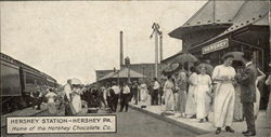 Hershey Station near Home of the Hershey Chocolate Company Postcard