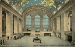 Grand Central Depot Concourse New York, NY Postcard Postcard