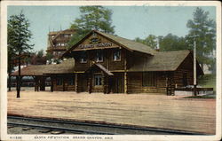 Santa Fe Station Postcard