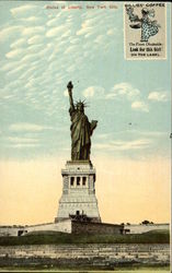 Statue of Liberty New York, NY Postcard Postcard