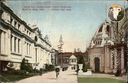 Yukon Avenue - Alaska-Yukon-Pacific Exposition Seattle, WA 1909 1909 Alaska Yukon-Pacific Exposition Postcard Postcard