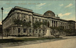 Public Library and Museum Milwaukee, WI Postcard Postcard