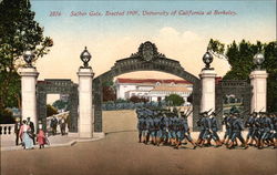 Sather Gate, Erected 1909, University of California at Berkeley Postcard Postcard