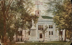 Sauk County Court House Postcard