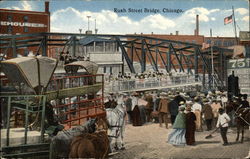 Rush Street Bridge Postcard