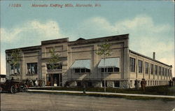 Marinette Knitting Mills Postcard