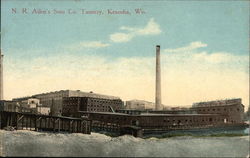 NR Allen's Sons Company Tannery Postcard