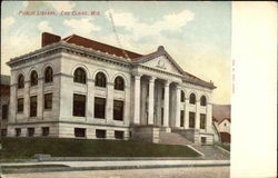 Public Library Postcard