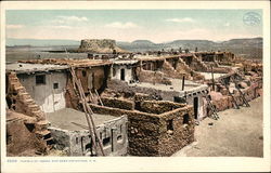 Pueblo of Agoma and Mesa Encantada, N. M Acoma Pueblo, NM Postcard Postcard