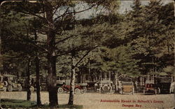 Automobile Haunt in Schuch's Grove, Donges Bay Mequon, WI Postcard Postcard