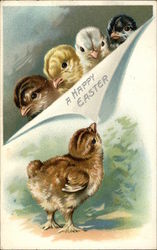 A Happy Easter Postcard