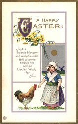 A Happy Easter Postcard