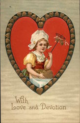 With Love and Devotion Postcard