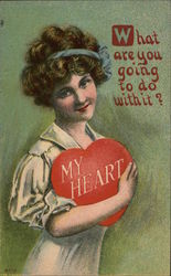 What Are You Going to do With It? My Heart Postcard