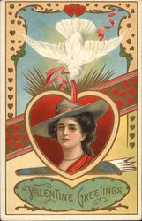 Valentine Greetings Postcard