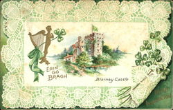 Erin Go Bragh, Blarney Castle St. Patrick's Day Postcard Postcard