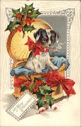 A Merry Christmas Postcard Postcard