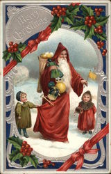 Merry Christmas Santa Claus Postcard Postcard