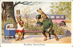 Frohes Osterfest Postcard