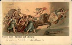 Guido Reni: Phoebus und Aurora Art Postcard Postcard