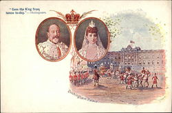 Edward VII Coronation Souvenir Post Cards Royalty Postcard Postcard