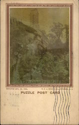 Puzzle Post Card Postcard