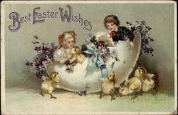 Best Easter Wishes Postcard