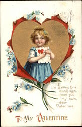 To My Valentine Postcard