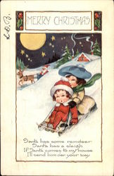 Merry Christmas Postcard