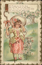 Little Bo-Peep Postcard