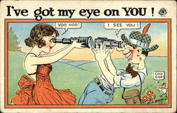 I've Got My Eye on You! Postcard