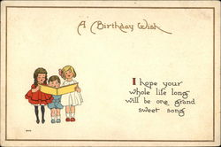 A Birthday Wish Postcard