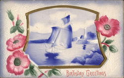 Birthday Greetings Postcard Postcard