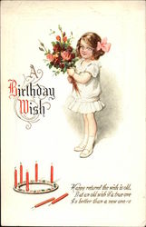 A Birthday Wish Postcard