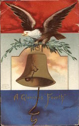 A Glorious Fourth 4th of July Postcard Postcard