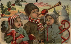 A Merry Christmas Postcard