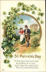 St. Patrick's Day Postcard Postcard