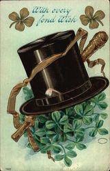 With Every Fond Wish St. Patrick's Day Postcard Postcard