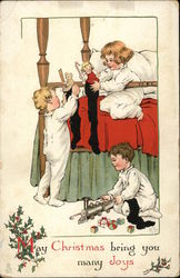 May Christmas Bring You Many Joys Postcard