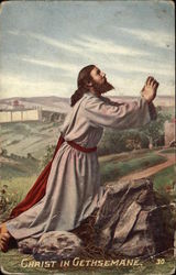 Christ in Gethsemane Postcard