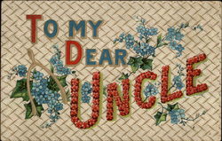 To My Dear Uncle Postcard