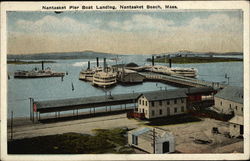 Nantasket Pier Boat Landing Postcard