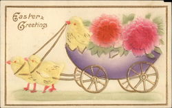 Easter Greetings Postcard